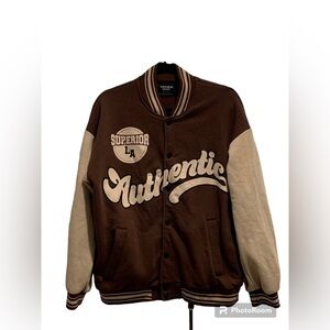 Streetwear society,, snap up jacket, size medium